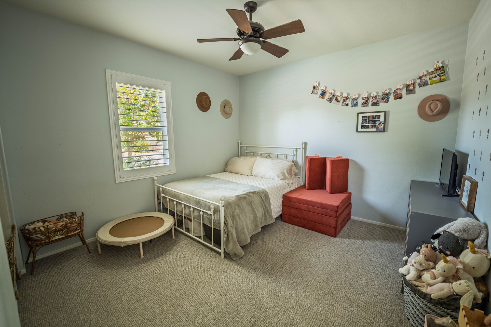 Inviting sitting room photographed with soft natural light